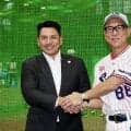 【侍ジャパン】井口資仁新監督がヤクルト、広島の練習を視察「監督からの推薦もぜひ参考に」