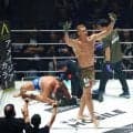 ＢＤ出身の身長２０４ｃｍ“怪物”エドポロキングが衝撃の２回ＫＯ勝ち「やっぱ俺ちゃうな」元極真世界王者に右膝を顎にたたき込みリングに沈める　ＲＩＺＩＮ無傷の３連勝　弟は日本ハム期待の大砲