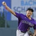 菅野智之が日本勢最多１２勝目の権利！６回２失点で降板　初回２被弾もヌートバーをＡＢＳチャレンジで見逃し三振　安定感抜群の内容
