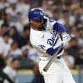 ドジャース、ベッツ２回同点ソロ　先制許した直後にすぐさま追いつく　大谷も１番DHで先発