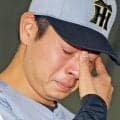 阪神・下村が大粒の涙　「入団してから心配ばかりかけたんで」　スタンドで観戦の両親への言葉求められ「ヤバイ…」と声を詰まらせ目頭押さえる