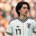 ｢W杯で見たかった｣リーズ田中碧が強豪マンU戦で連発した“まさかの新兵器”にファン驚愕｢そんな武器持ってたのか！｣｢練習して代表でも試そう！｣