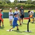 子どもたちに野球の楽しさを　鳥取県高校野球連盟がイベント