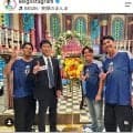 森保一監督　ハンサム息子３人集合！「お母様が美形なのかな」「お母さん似かしら？」「爽やかイケメン！」「顔似てる」