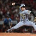 【阪神】神宮僚介がマウンドでこけるハプニング　足元のバランス崩し暴投もプレー続行