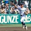 ドンピシャ本塁返球、大好きな仲間と悔いなし　岡山学芸館・藤原選手