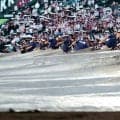 仙台育英8強　雨で一時中断でも監督「夏休み、いい思い出だなと」