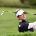 原英莉花が4打差5位「全ホール、バーディの気持ちで」 勝みなみも5位で最終日へ