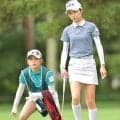 【女子ゴルフ】安田祐香が単独首位ターン　５差２位で菅楓華らが追走　桑木志帆は５２位で後半へ