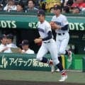 横浜・織田が六回に２番手で登板　甲子園拍手と大歓声　打線が４得点し５－２と逆転した直後　１５０キロ台連発