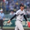 横浜・織田翔希が甲子園味方につける圧巻リリーフ！｢やっときたなと｣…150キロ連発で4回無安打7奪三振【26年夏甲子園】