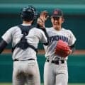 【甲子園】横浜・織田翔希、変幻自在の投球で２戦連続「ストッパー」　打者12人から７奪三振