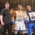 【ボクシング】プロ５戦目の川渕一統、ミドル級王座統一　１年前に他界の父に「プレゼントしたい」