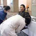 幕下のイケメン、大森が右目を腫らして健診会場に現れる「男前になったと言われた」　注射は苦手？