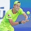  坂本怜 快勝で3週連続の初戦突破 