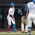 【日本ハム】前日に自打球で交代の五十幡亮汰は右足関節打撲　試合前練習に参加せず