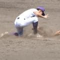 天理・長尾　巧みな二塁けん制でピンチ脱出　ビデオ検証でセーフ→アウトに覆る