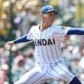 九回2死満塁、登板指示を「意気に感じた」健大高崎・2年石垣投手