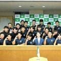 中学生ラグビーで全国優勝目指す　兵庫の「芦屋RS」が芦屋市長訪問