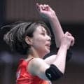 【バレー】日本が第２セットは中盤で苦戦も、２５-１５で連取　１１５位の香港と初戦…優勝すればロサンゼルス五輪出場権獲得