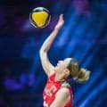【バレー】日本女子、２セット連取！一時３点差に詰められるも６連続得点で25－15と突き放す