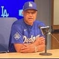 ドジャース正捕手スミスが９月初め復帰見込み　負傷初ライブＢＰ　ロバーツ監督が方向性示す　グラスノーは来週ブレーブス３連戦で復帰登板見込み