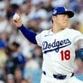 山本由伸、渡米後最多13勝目権利　6回1/3を2失点…9奪三振の力投に本拠地ファン総立ち