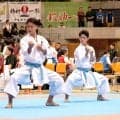 【中学空手道】地元開催で静岡県の２チームがそろって男子団体形５位入賞