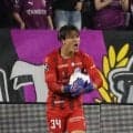 【水戸】西川幸之介、ビッグセーブでJ1初勝利に貢献「最後まで我慢してシュートに対応できた」