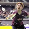 奈良岡功大 世界選手権初V逃す
