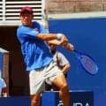 錦織圭　最後の４大大会、全米オープンのシングルス予選出場を前に練習