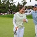 自己最高2位・吉田優利はシャンパンで山下祝福 妹との同時Vならず「私が優勝してあげられたら…」