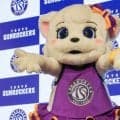 東京サンロッカーズの新マスコット誕生…サンディーの妹「ヴィンディー」背番号は35