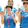 【バドミントン】２大会連続ベスト１６の宮崎友花「悔しい経験を次につなげたい」…世界選手権帰国会見