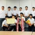 城崎中ボート部、男子総合で30年ぶりの優勝　全日本中学競漕大会