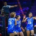 【バレー】初先発で覚醒した秋本美空　最多１６得点の大暴れ　先制点＆ラスト得点をスパイクでズバリ　母・大友愛さん絶賛「見ていて気持ちいい～素晴らしい活躍」…ロス五輪予選・アジア選手権１次Ｌ最終戦