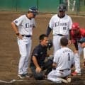 【西武】30日引退試合の栗山巧に頭部死球　ヘルメットが割れたような音がして倒れ込む　2軍戦