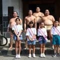 “相撲の聖地”の出羽海部屋に「すみだ子どもＰＲ大使」稽古見学＆ちゃんこ体験！出羽海親方おもてなし「子どもたちが相撲をもっと好きになってくれたら」