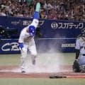 【中日】福永裕基と上林誠知の「１・２番コンビ」で初回に１点先制　佐藤輝明の悪送球につけ込む