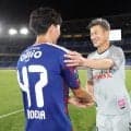 【天皇杯】59歳カズ、16歳・三井寺眞とユニホーム交換「今持っている情熱を失わないで」