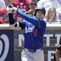 大谷翔平が６年連続２桁盗塁→技あり打の直後に決める　バット真っ二つでも右前へ　２試合連続のヒットに本人も驚きの表情