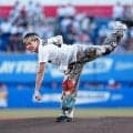 那須川天心がロッテ戦で始球式、左目上を腫らして登場　井上拓真戦へこの日も６回スパーリング