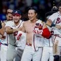 ブレーブスがドジャースに連勝、サヨナラ打のキム・ハソン「チームの勝利に貢献できてうれしい」