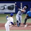 【阪神】佐藤輝明がバットを折りながら先制打！中日金丸夢斗のカーブを技ありヒット