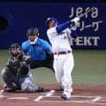 【中日】リードオフマンが絶好調！　福永裕基が先頭打者アーチ　１回裏に右中間席へ同点５号