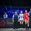 【バレー】日本女子、第１セット先取！６連続得点２度など主導権を握り続けて25－14