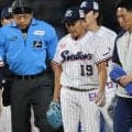 初回ＫＯの４６歳、石川雅規は左肩痛　降板直前に左肩気にする仕草　数日間様子をみて、今後の対応を決める見込み