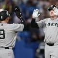 巨人がヤクルトに３連勝！　初回に打者一巡猛攻で４６歳石川をＫＯ