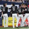 【ソフトバンク】正木智也が左翼守備で好プレー　初回２死満塁の窮地救うビッグプレーに鷹党歓声