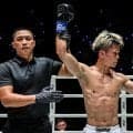 【ONE】元RISE王者・門口佳佑が左ミドル蹴りまくり判定で初勝利「なんとか勝てました！」